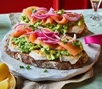 Festive Smoked Salmon On Toast Recipe | Christmas Breakfast Recipes | Tesco Real Food