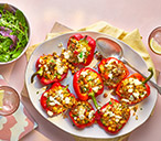 Greek-style Stuffed Peppers Recipe | Tesco Real Food