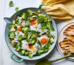 Green baked eggs | Tesco Real Food