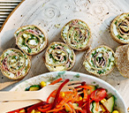 Green eggs and ham pinwheels | Tesco Real Food