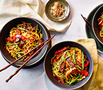 Harissa Lamb Noodles Recipe | Lamb Recipes | Tesco Real Food