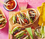 Hoisin Aubergine Bao Buns Recipe | Tesco Real Food