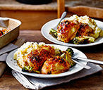 Honey-lemon Broccoli and Chicken Traybake | Chicken Traybake Recipes | Tesco Real Food