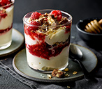 Honeycomb, Chocolate And Raspberry Cranachan Recipe | Dessert Recipes | Tesco Real Food