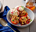 Honey-Roasted Stone Fruit Recipe | Dessert Recipes | Tesco Real Food