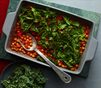 Kale, chorizo and chickpea bake | Tesco Real Food