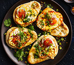 Turmeric Fried Egg Naans With Kashmiri Chilli Recipe | Quick Recipes | Tesco Real Food