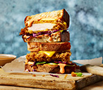 Katsu Chicken Toastie Recipe | Lunch Recipes | Tesco Real Food