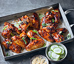 Korean-style chicken wings | Tesco Real Food