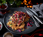 Lamb Chops With Pomegranate Salsa And Parsnip Rosti Recipe | Dinner For One Recipes | Tesco Real Foo
