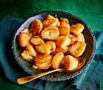 Lemon & Rosemary Smashed Roast Potatoes | Tesco Real Food