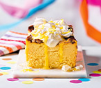 Lemon Meringue Burnt Basque Cheesecake | Tesco Real Food
