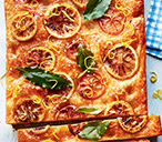 Lemon And Bay Sweet Focaccia Recipe | Tesco Real Food