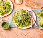 Little Gem Pesto Pasta Recipe | Pesto Recipes | Tesco Real Food