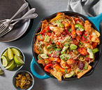 Loaded veggie chilli nachos | Tesco Real Food