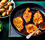 Marmalade Pork With Thyme-roasted Baby Potatoes | Pork Recipes | Tesco Real Food