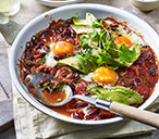 Mexican-style baked eggs | Brunch Recipes | Tesco Real Food