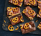 Millionaire Pretzel Brownies Recipe | Brownie Recipes | Tesco Real Food