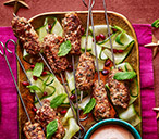 Mini Lamb Kebab Skewers Recipe | Diwali Recipes | Tesco Real Food