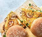 Mushroom And Spinach Omelette Buns Recipe | Kids Lunch Recipes | Tesco Real Food