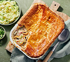 Mushroom And Bacon Pie With Creamy Mash | Tesco Real Food