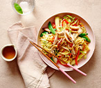 Nutty Chicken Noodle Salad Recipe | Batch Cooking Cooking Recipes | Tesco Real Food