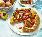 Peach Melba Galette Recipe | Summer Baking Recipes | Tesco Real Food