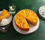 Tinned peach upside-down cake | Tesco Real Food