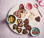 Personalised Chocolate Hearts Recipe | Valentine's Day Recipes | Tesco Real Food