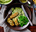 Pesto Fish Fingers with Broccoli Mash | Family Recipes | Tesco Real Food