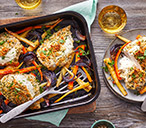 Cheat's chicken Kiev traybake | Tesco Real Food