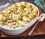 Garlic and herb fish pie | Tesco Real Food