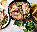 Pork, Spinach And Butter Bean Traybake Recipe | Traybake Recipes | Tesco Real Food