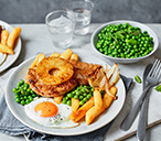 Pork, egg and chips | Tesco Real Food