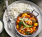 Potato, Cauliflower and Spinach Tikka Masala | Vegetarian Recipes | Tesco Real Food