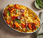 Pumpkin, Chorizo And Sage Pasta Bake | Tesco Real Food