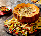 Pumpkin fondue nachos | Tesco Real Food