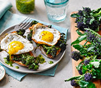 Purple Sprouting Broccoli Bruschetta Recipe | Purple Sprouting Broccoli Recipes | Tesco Real Food