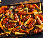 Pigs in blankets traybake | Tesco Real Food