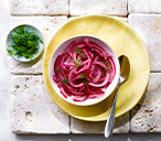 Quick Pink Pickled Onions | BBQ Sides Recipes | Tesco Real Food