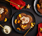 Chocolate rice pudding pancakes | Tesco Real Food
