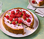 Raspberry & Mascarpone Cheesecake Recipe | Tesco Real Food