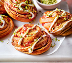Raspberry cardamom buns | Tesco Real Food