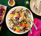Red Cabbage, Clementine And Mozzarella Salad Recipe | Easy Christmas Starter Recipes | Tesco Real Fo