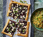 Red Onion, Beetroot and Cheese Tart | Tart Recipes | Tesco Real Food