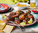 Reggae Drumsticks With Pineapple Chutney Recipe | Chicken Recipes | Tesco Real Food