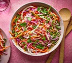Rhubarb And Carrot Slaw Recipe | Tesco Real Food