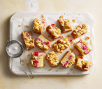 Rhubarb crumble bars recipe | Rhubarb Recipes | Tesco Real Food