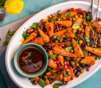 Roasted Carrot And Chickpea Salad Recipe | Easter Recipes | Tesco Real Food