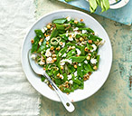 Stringless Beans With Feta, Shallots And Nuts Recipe | Summer Salad Recipes | Tesco Real Food